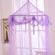 preview thumbnail 4 of 25, Buttons and Bows Kids' Collapsible Hoop Sheer Bed Canopy