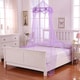 preview thumbnail 9 of 25, Buttons and Bows Kids' Collapsible Hoop Sheer Bed Canopy