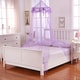 preview thumbnail 12 of 25, Buttons and Bows Kids' Collapsible Hoop Sheer Bed Canopy