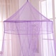 preview thumbnail 5 of 13, Sheer Galaxy Collapsible Hoop Kids Bed Canopy Purple