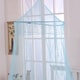 preview thumbnail 3 of 13, Sheer Galaxy Collapsible Hoop Kids Bed Canopy Blue