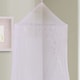 preview thumbnail 2 of 13, Sheer Galaxy Collapsible Hoop Kids Bed Canopy White