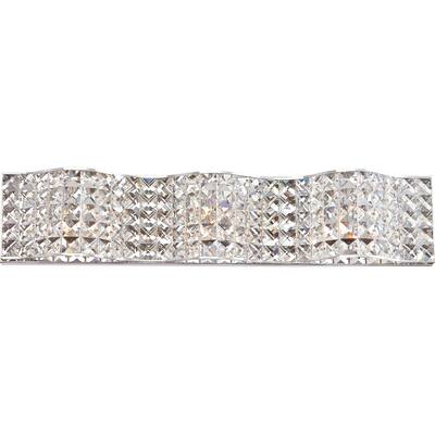Quoize Platinum Collection Alexa 3-light Bath Fixture