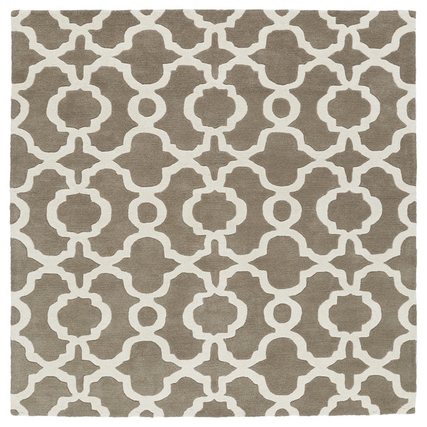 Cosmopolitan Trellis Brown Ivory Hand Tufted Wool Rug 11 9 X Cosmopolitan Trellis Brown Ivory Hand Tufted Wool Rug 11 X27 9