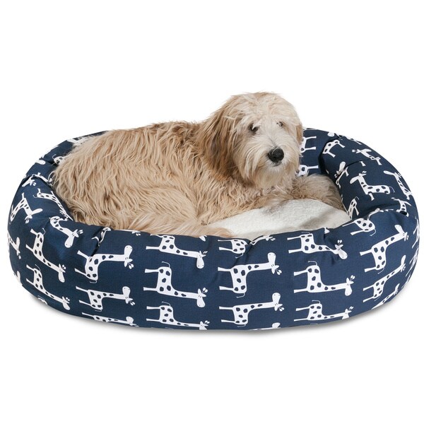 Shop Majestic Pet Stretch Sherpa Bagel Large/ Extra Large Dog Bed with