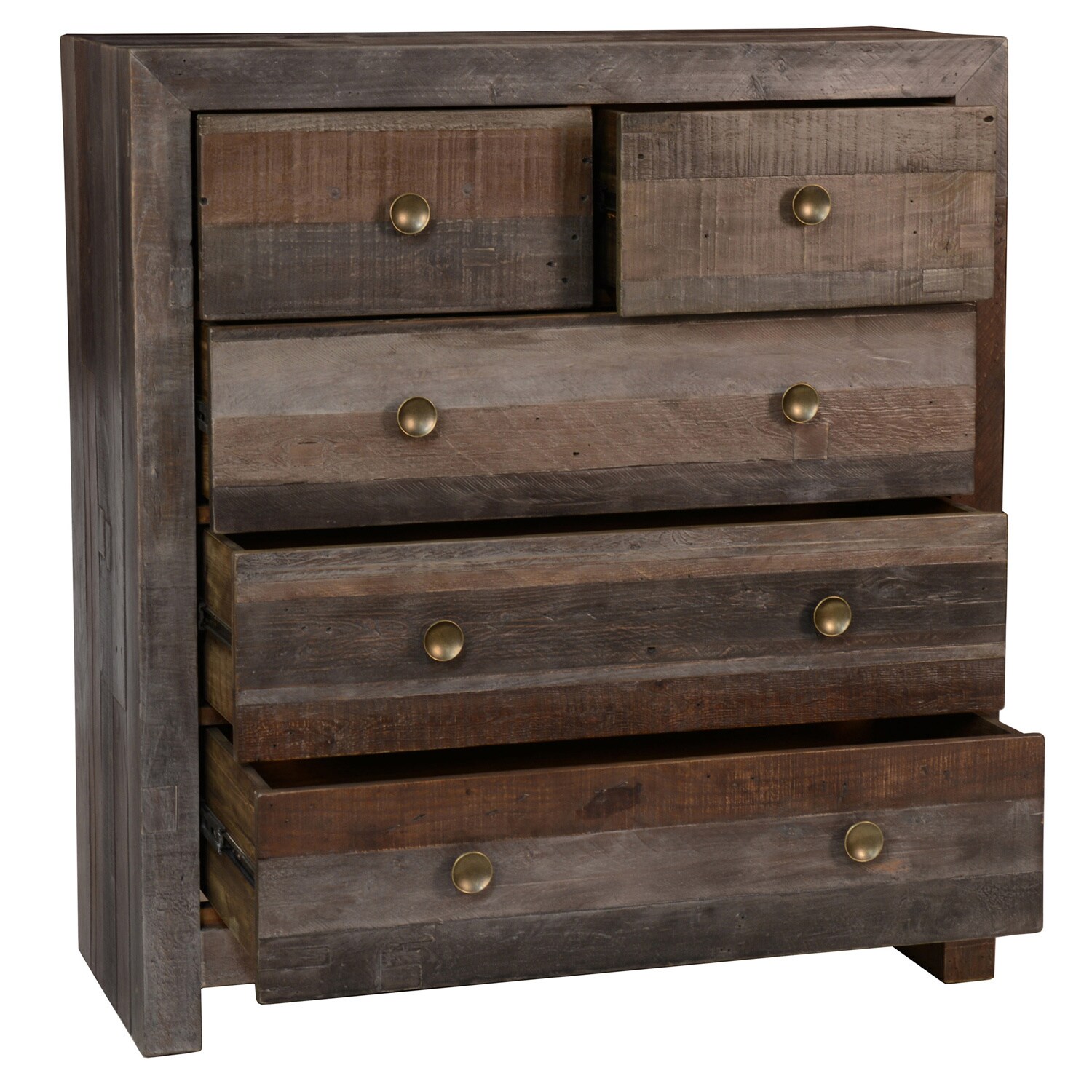 Shop The Gray Barn Fairview 5 Drawer Reclaimed Wood Dresser On