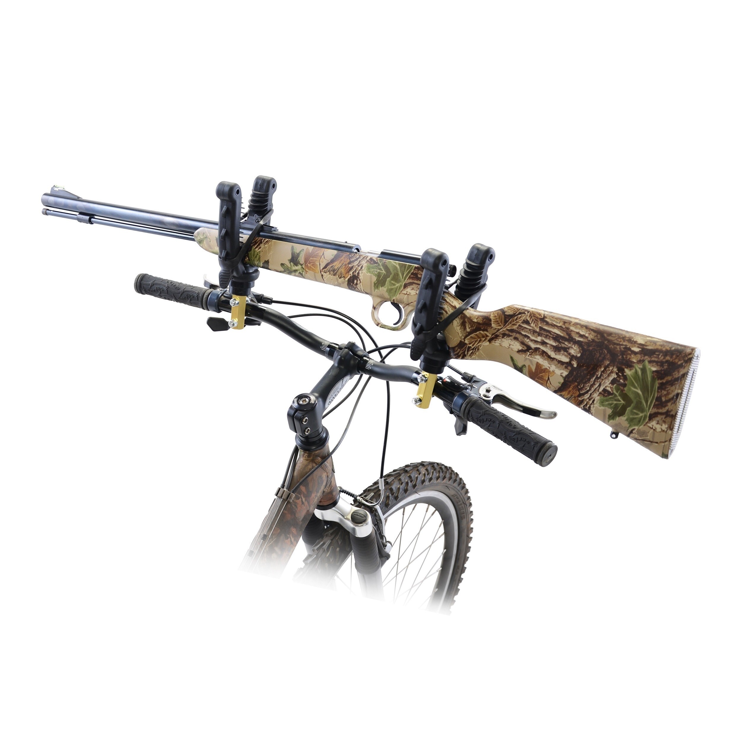 bicycle handlebar gun rack
