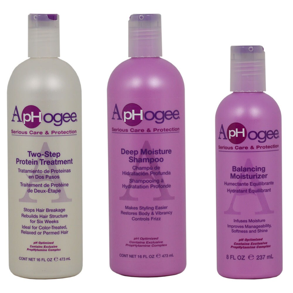 Shop Aphogee Two Step Protein Treatment Deep Moisture Shampoo And