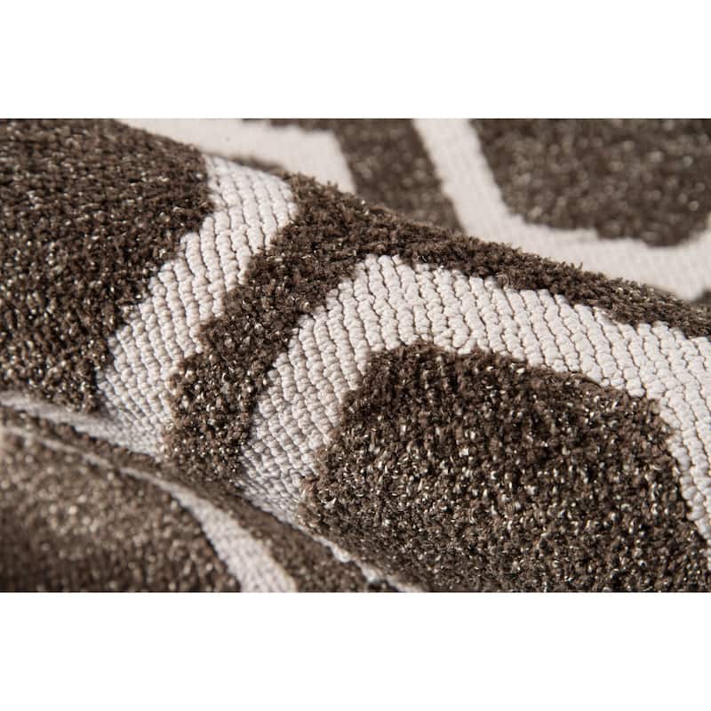 Momeni Heavenly Hand Tufted Polyester Contemporary Geometric Area Rug