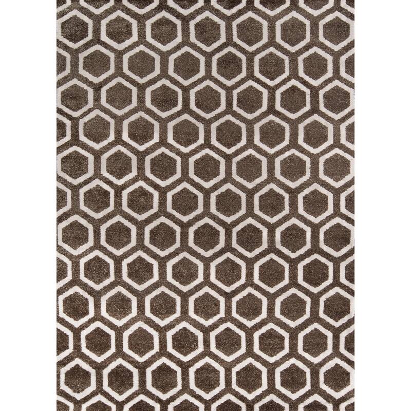 Momeni Heavenly Hand Tufted Polyester Contemporary Geometric Area Rug
