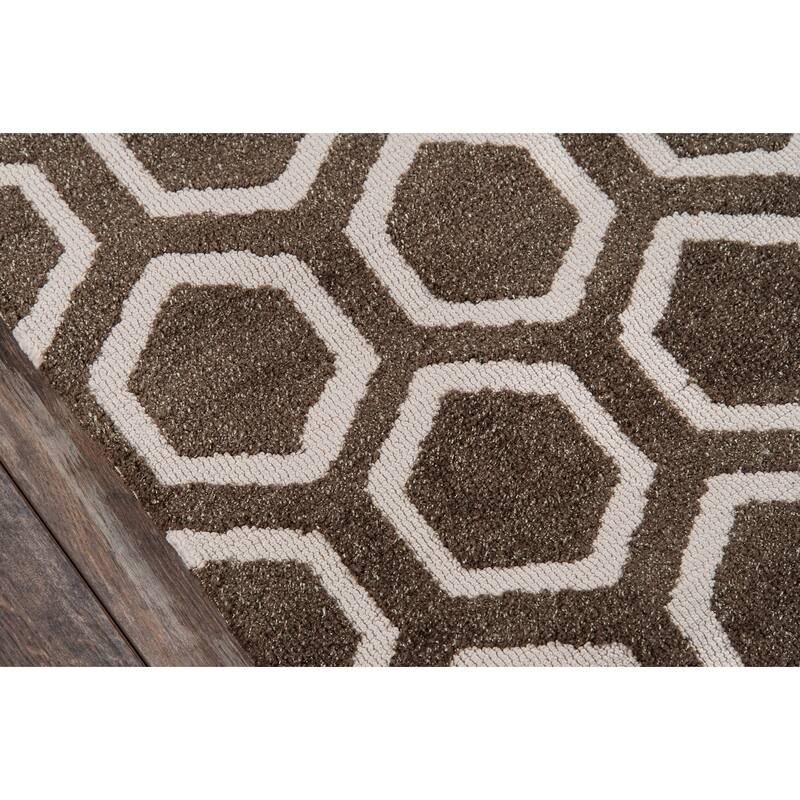 Momeni Heavenly Hand Tufted Polyester Contemporary Geometric Area Rug