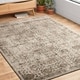 preview thumbnail 14 of 13, Alexander Home Kendrick Oriental Distressed Vintage Area Rug 9'6" x 13' - Sand - Runner/Rectangle