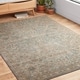 preview thumbnail 1 of 13, Alexander Home Kendrick Oriental Distressed Vintage Area Rug 2' 8" x 10' 6" - Bluestone - Runner