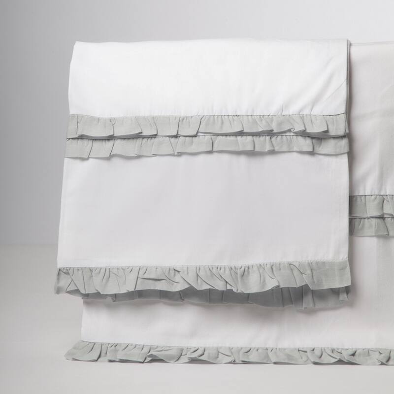 Petite Ruffle Sea Glass Sheet Set