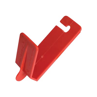 FastCap 4-pack Plastic Crown Molding Clip - Red