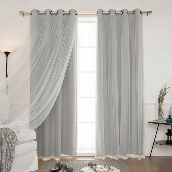 Black Friday Deals On Aurora Home Mix And Match Blackout Curtains Panel Set 4 Piece 11816183 Black Friday Deals On Aurora Home