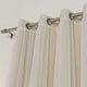 preview thumbnail 11 of 19, Aurora Home Mix and Match Curtains Blackout and Tulle Lace Sheer Curtain Panel Set (4-piece)