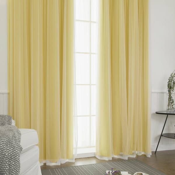 Shop Aurora Home Mix And Match Blackout Blackout Curtains Panel