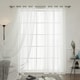 preview thumbnail 10 of 18, Aurora Home Mix and Match Blackout Sheer 4-piece Curtain Panel Set