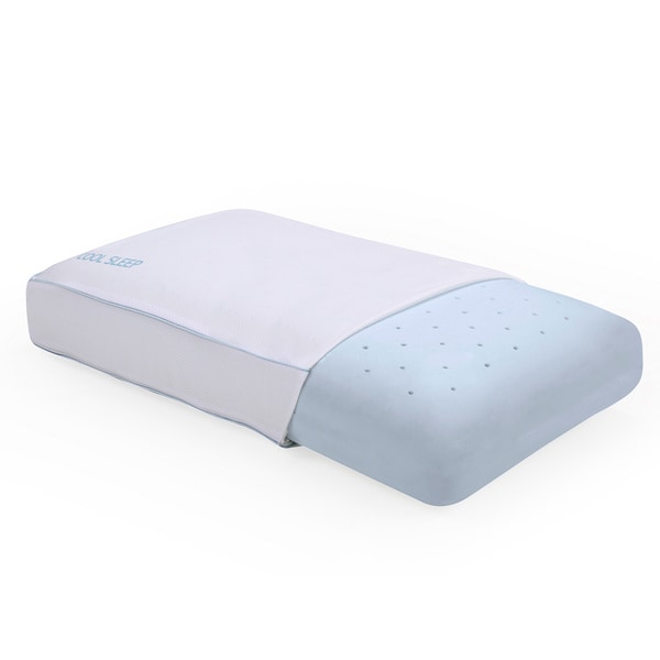 PostureLoft Glory Ventilated Gel Memory Foam Gusseted Pillow