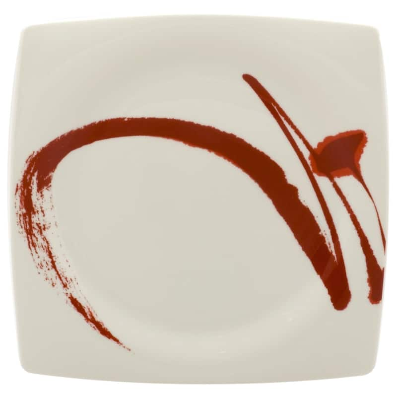 Paint it Red Salad Plate 7.75" Set of 6