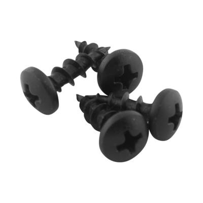 Rok Hardware Black Phosphate #10-9 x 5/8-inch Deep Coarse Thread Phillips Pan Head Screws (Case of 100)