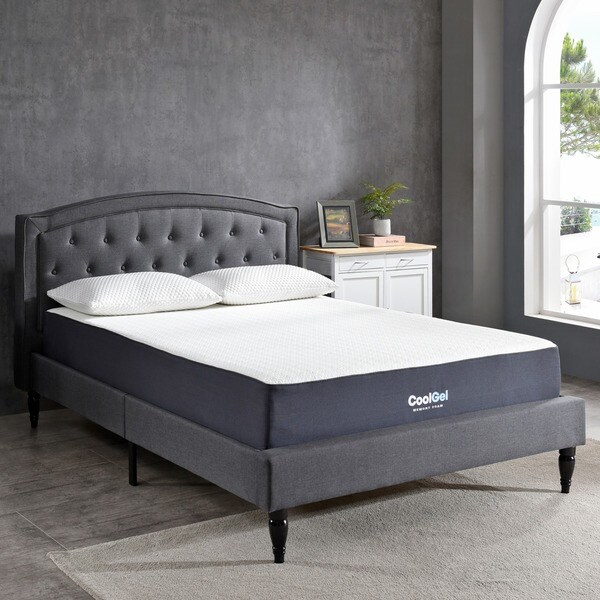 PostureLoft 10.5-inch Cal King-size Ventilated Gel Memory Foam Mattress