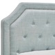 Grace Button Tufted Arched Bridge Twin-sized Headboard - Thumbnail 11