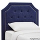 Grace Button Tufted Arched Bridge Twin-sized Headboard - Thumbnail 8