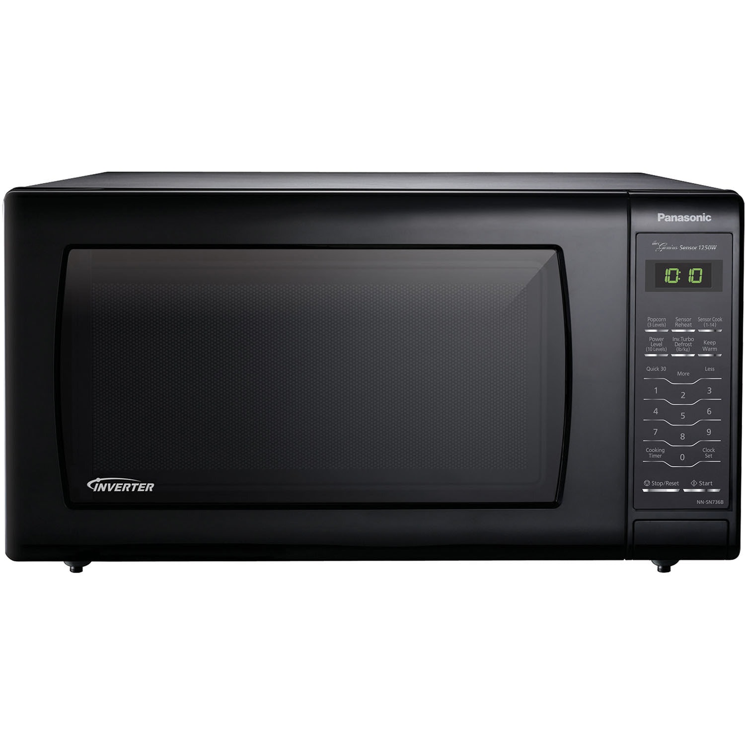Shop 1 6 Cu Ft 1250w Genius Sensor Countertop Microwave Oven