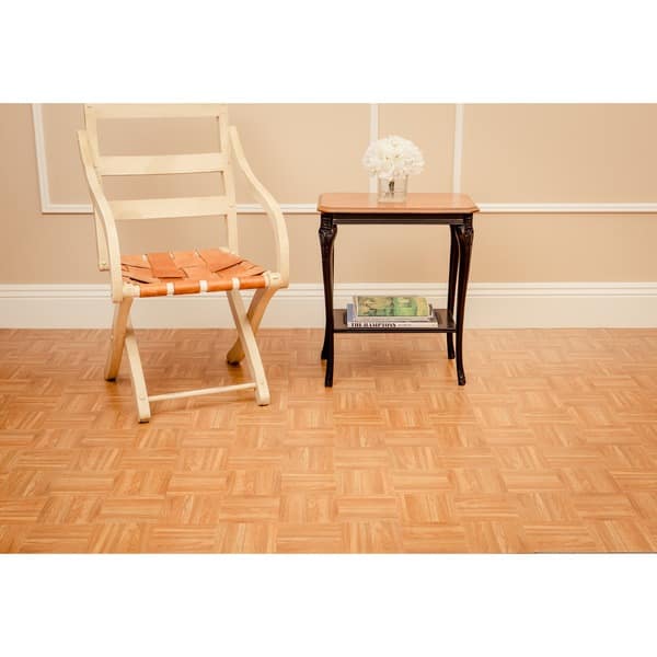 Shop Achim Sterling Square Parquet 12x12 Self Adhesive Vinyl Floor