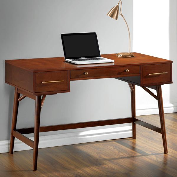 20++ Mid Century Modern Design Home Office Writing Computer Desk With