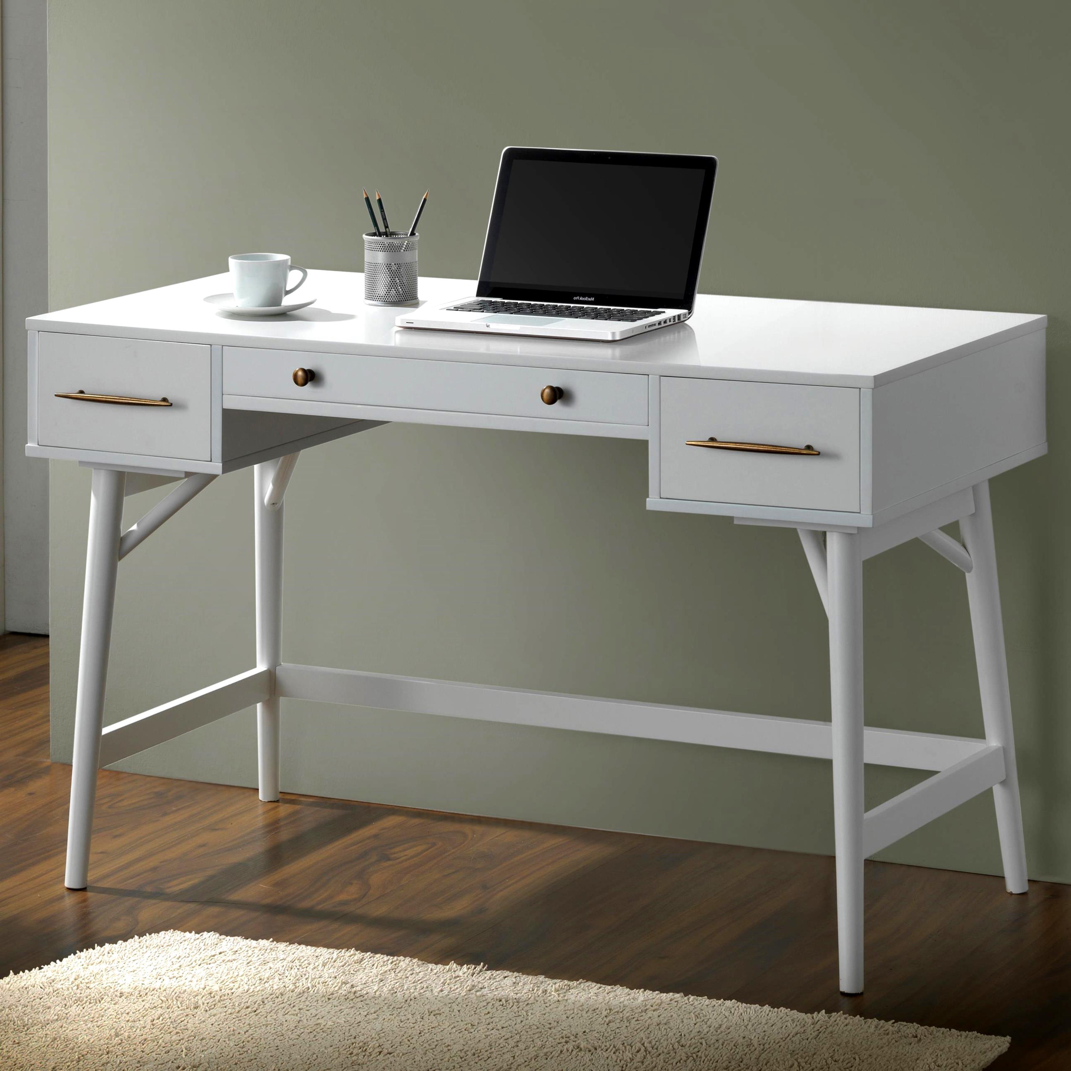 Shop Mid Century Modern Design White Home Office Writing Computer