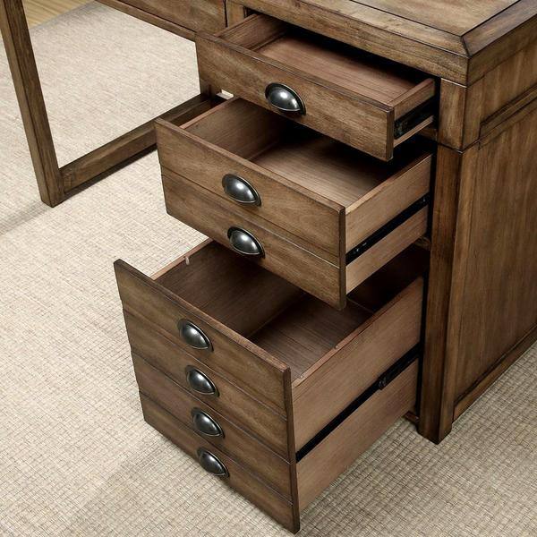 Shop Vintage Design Home Office Computer Writing Desk With File