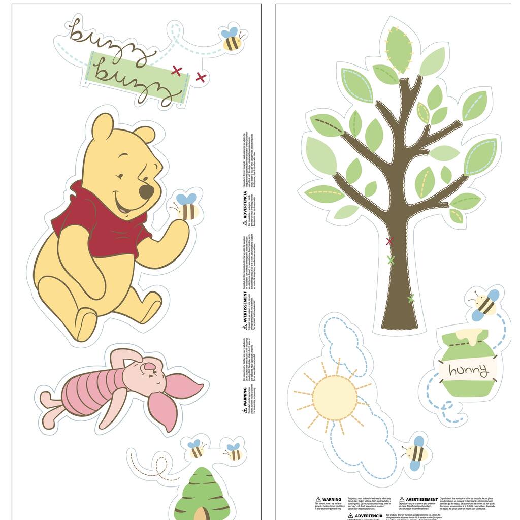ABC Pooh Wall Decals