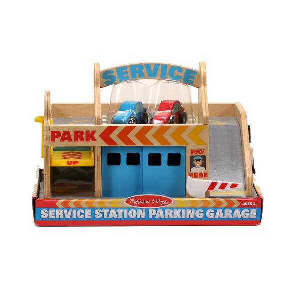 Shop Melissa Doug Service Station Parking Garage Free Shipping