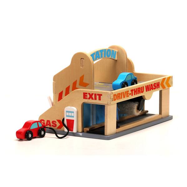 Shop Melissa Doug Service Station Parking Garage Free Shipping