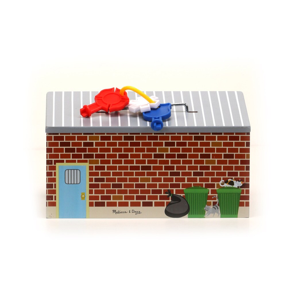 melissa and doug lock and roll rescue garage