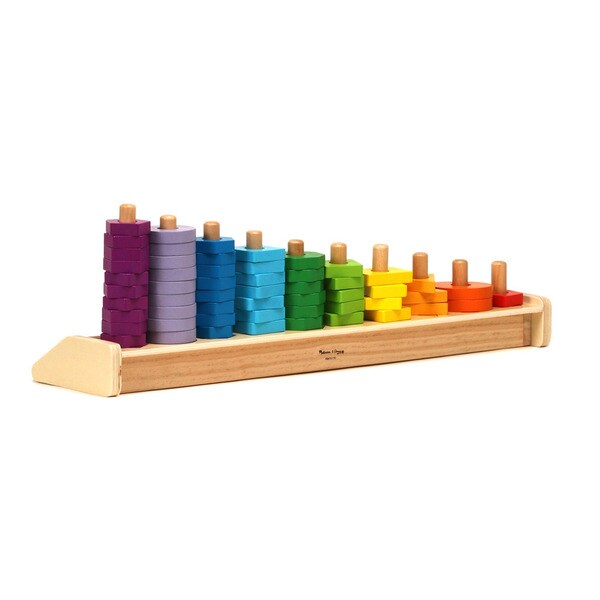 melissa and doug counting shape stacker