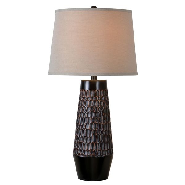 Shop Comb 30-inch Table Lamp - Free Shipping Today - Overstock.com ...