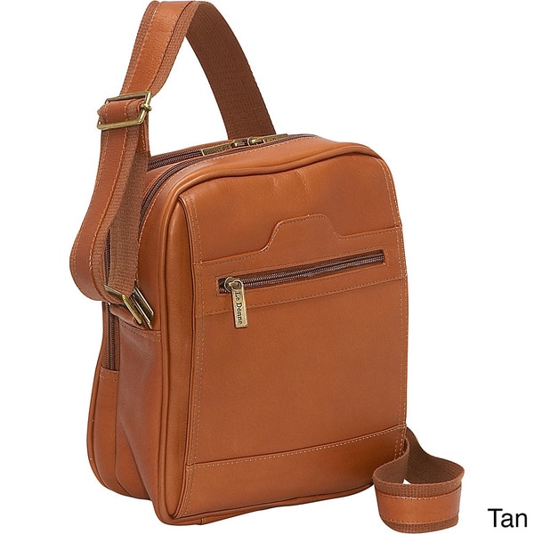 mens leather day bag