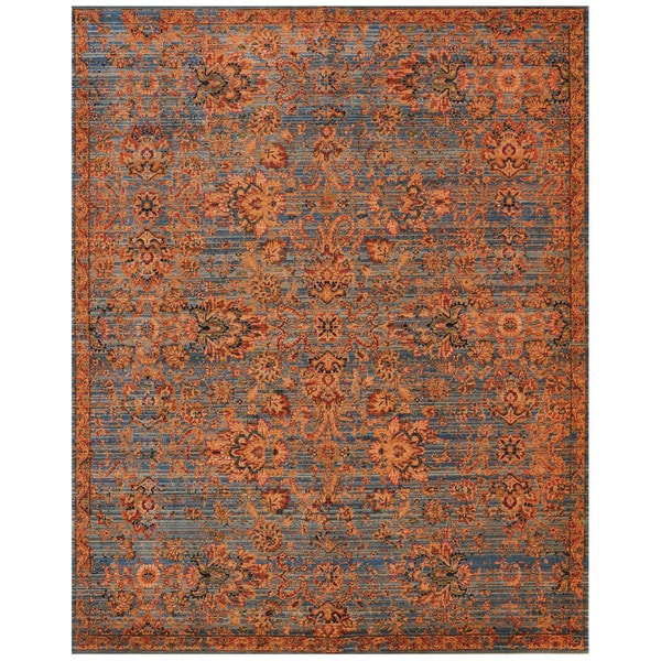 Nourison Timeless Teal Rug - 7'9 x 9'9