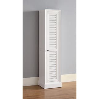 Savannah/Providence Cottage White Small Linen Cabinet - Bed Bath & Beyond - 11819452