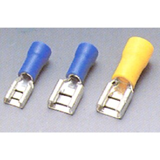 Calterm 61181 22-18 AWG Red Female Disconnects 21-count