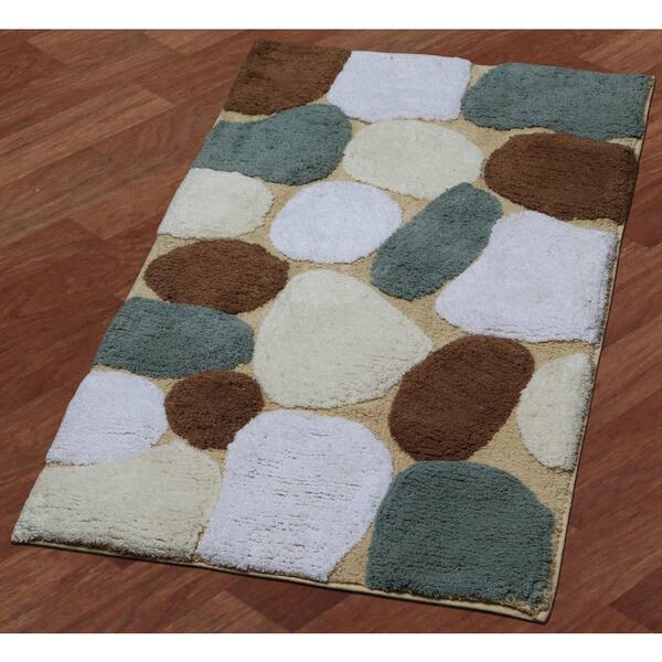 Tan Pebble Beach Bath Rug 21 X34 1 9 X 2 10 Free Tan Pebble Beach Bath Rug 21 X34