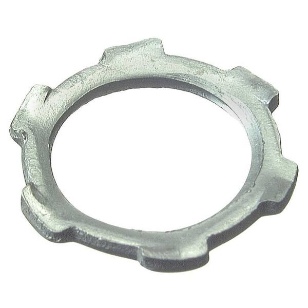 Halex 96192 0.75inch Steel Conduit Locknut (Set of 2) Overstock