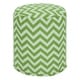 preview thumbnail 2 of 25, Majestic Home Goods Chevron Indoor / Outdoor Ottoman Pouf 16" L x 16" W x 17" H