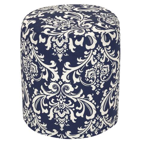 Majestic Home Goods French Quarter Indoor / Outdoor Ottoman Pouf 16" L x 16" W x 17" H