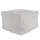 preview thumbnail 11 of 10, Majestic Home Goods Indoor Outdoor Towers Ottoman Pouf 27 in L x 27 in W x 17 in H