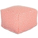 preview thumbnail 7 of 10, Majestic Home Goods Indoor Outdoor Towers Ottoman Pouf 27 in L x 27 in W x 17 in H